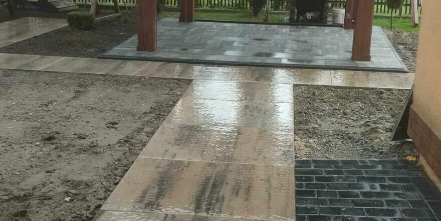 Układanie kostki brukowej